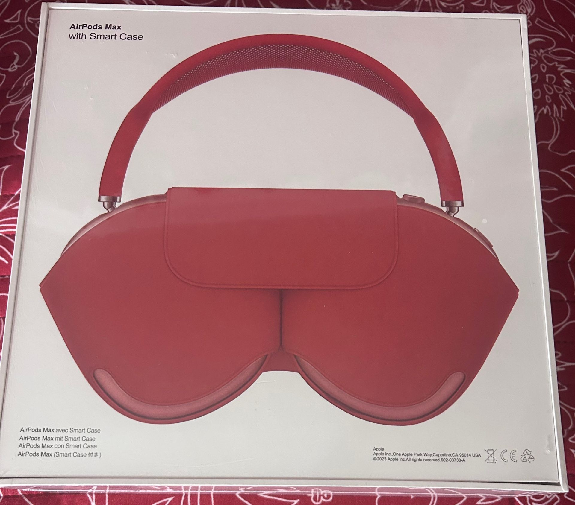AirPod Max Lightning Red