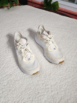 Cole Haan 5.Zerogrand 360 runner sneakers white bleachd tan C36566 Sz 10.5 M Vie