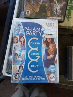 Charm Girls Club Pajama Party Nintendo Wii