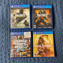 PS4 Games( Bundle) 