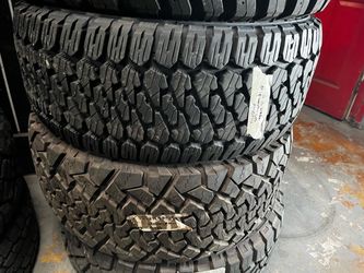 SEMI NEW LT 331250R20 TIRE 10 ply AT tire for $100 PICKED UP OR $140 INSTALLED AND BALANCED  ** ONLY HAVE 1 OF EACH **  33 12.50 18 33 x 12.50 R 18 33