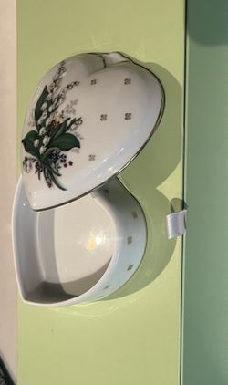 F.M Antique Trinket Box