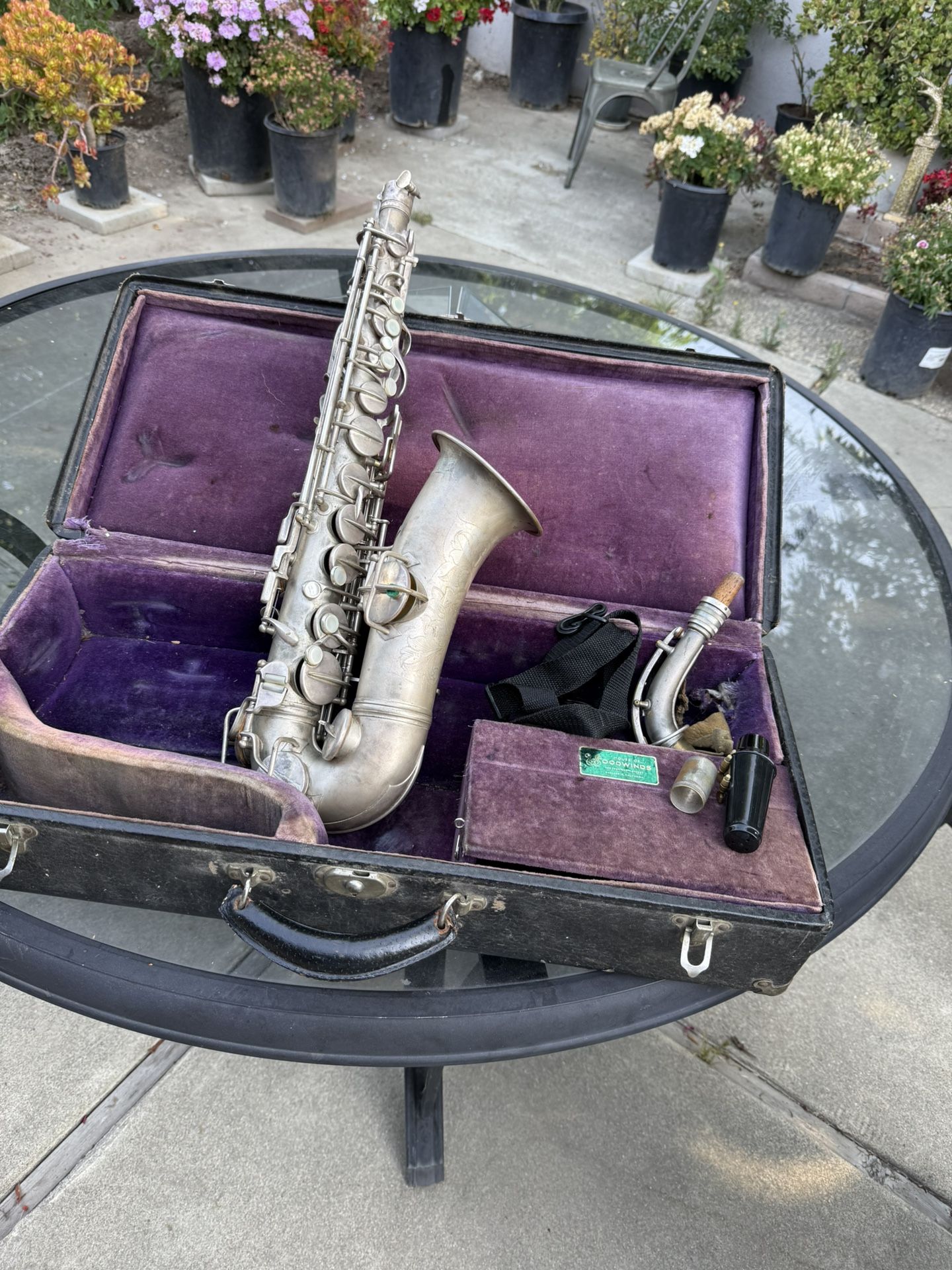 ELKHART IND USA 1920's Alto Saxophone 🎷 Made In Usa