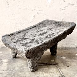 Antique Lava Rock Metate 