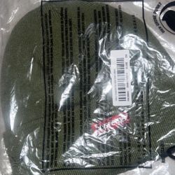 New Green Olive Supreme Beanie $34 