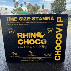 ChocoVIP Chocolate Rhino 5x 