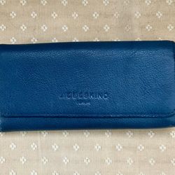 Liebeskind Berlin Blue Leather Wallet