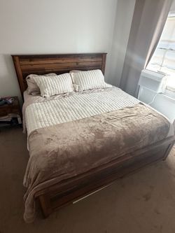 California King bed frame from Living Spaces