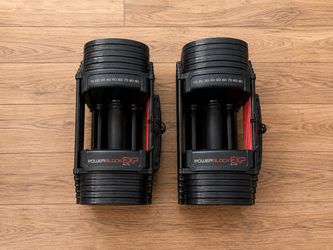 PowerBlock Elite EXP 90lbs (80lbs & 90lbs missing) Adjustable Weights