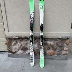 Solomon Twin Tip Park Skis With Bindings 179 