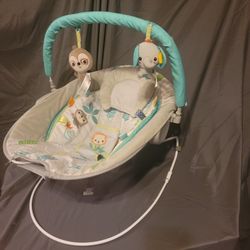Baby Bouncy Seat W Sloth