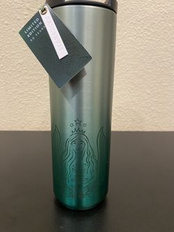 Starbucks Siren Mermaid 50th Year Anniversary Ombre Stainless Steel Tumbler