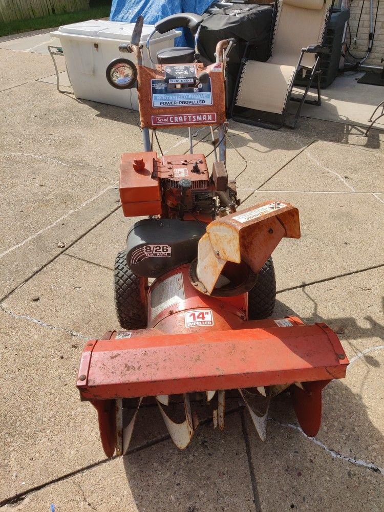 Snowblower 8hp 