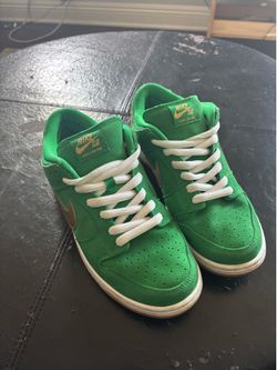 NIKE SB DUNK LOW sz9 st patricks day