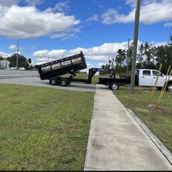 2021 Gooseneck  Dump Trail 7x14x4