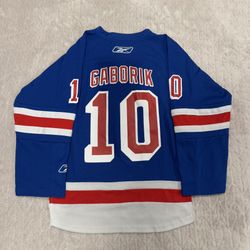 New York Rangers Reebok jersey Gaborik shirt size S