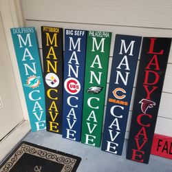30 x 5 Wooden Sports Signs