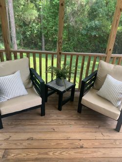 New 3-Piece Wooden Patio Furniture Set / Brand New!