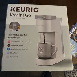 ☕ Keurig K-Mini Go – Single Serve Coffee Maker (New in Box)