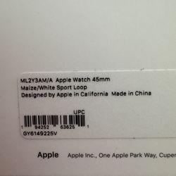  Brand New Apple Watch 45mm Sport Loop Band