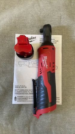 Milwaukee M12 3/8" Ratchet , 2.0 Battery $100