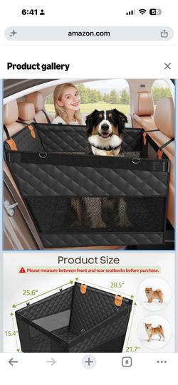 Dog Car Seat