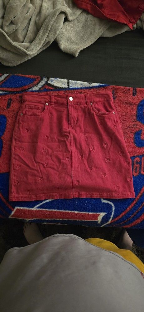 Westport Women's Red Mini Skirt