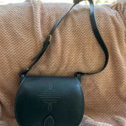 Black Leather Purse