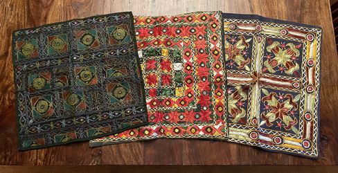 Three Bohemian Pillow Covers 