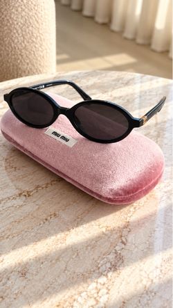 MIU MIU  Regard Oval Sunglasses, 50mm