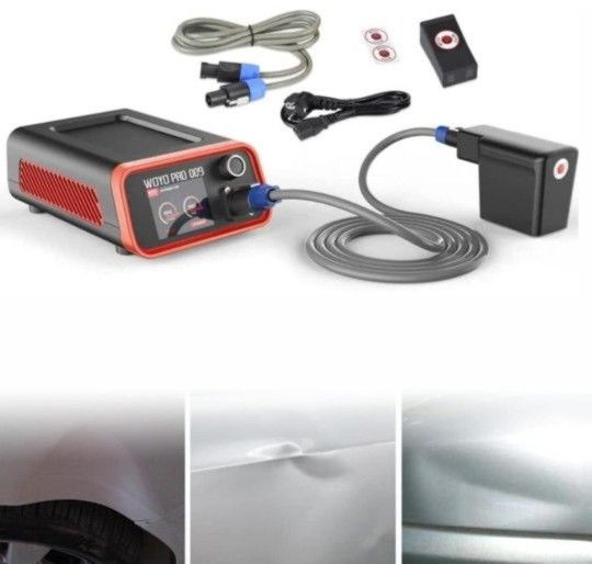 Auto Body Paintless Removing Heater Tools, 1500W High Power Heavy Duty Car Paintless Dent Repair Machine Magnetic Induction PDR Heater Hot Box Remov