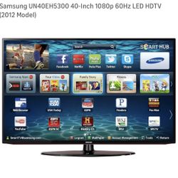 Samsung 40 Inch TV 2012 Model