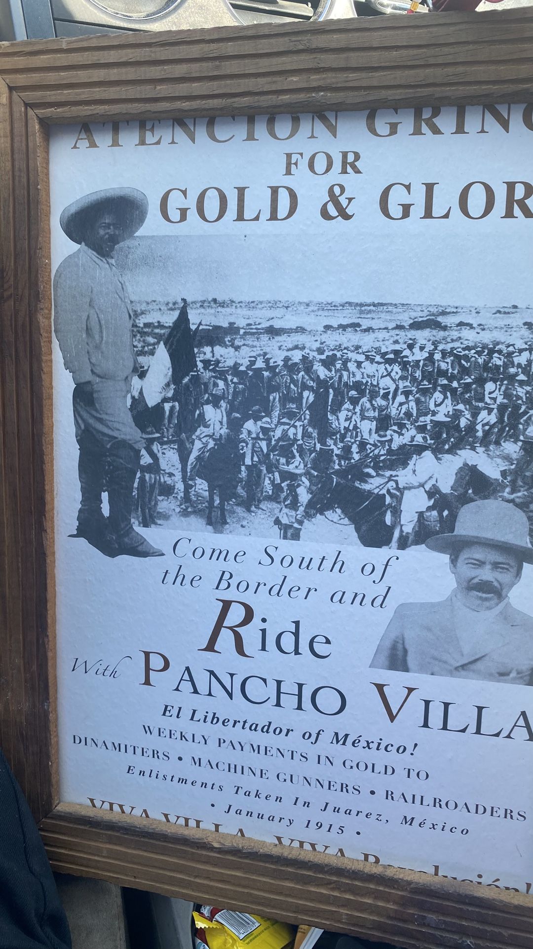Pancho Villa Frame 