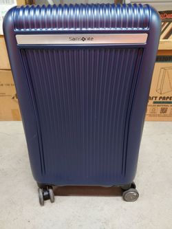 Samsonite Blackstone Blue Hardside Carry on Spinner Luggage