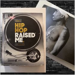 Hip Hop Raised Me Book by DJ Semtex Chuck D 90’s Coolest Book Ever Hard Cover
