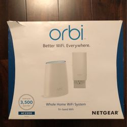Netgear Orbi Whole Home Wi-Fi New In Box