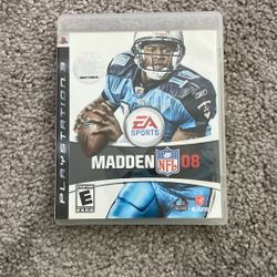 PS3 Madden 08