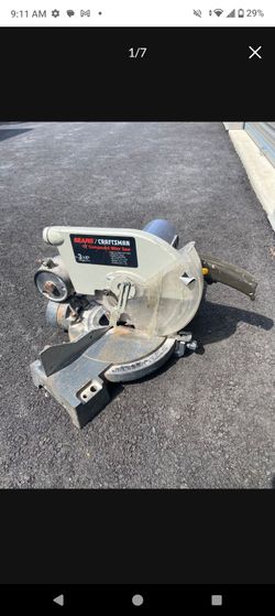 Vintage Sears Craftsman 10in Miter Saw