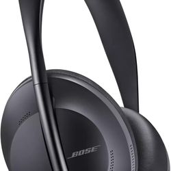 Bose Headphones 700, Noise Cancelling Bluetooth Over-Ear Wireless Headphones with Built-in Microphone for Clear Calls and Alexa Voice Control, Black