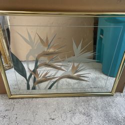 1980’s Noah Jerome Picture 42”x 32” In Good Condition $40 Firm On Price