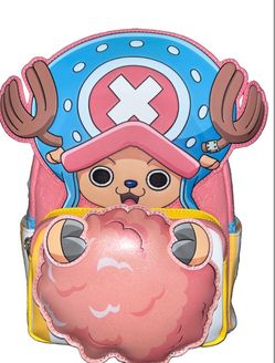 Loungefly One Piece Tony Tony Chopper Small Faux Leather Backpack, Adjustable