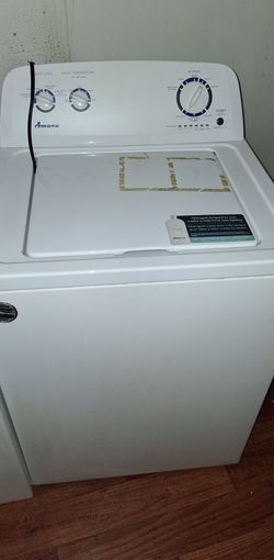 Amana washer and dryer set