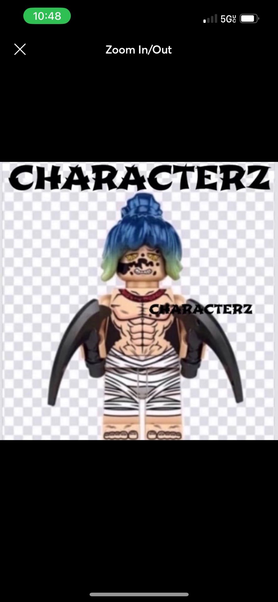 Demon Slayer Gyutaro Anime Minifigure