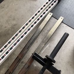 Body Solid Smith Machine Squat Rack 45lb Barbell 