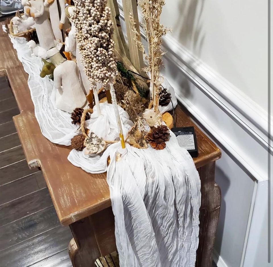 16 White Cheesecloth Table Runner 10FT Boho Gauze Fabric