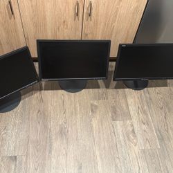 Lenovo Monitors Roughly 24”