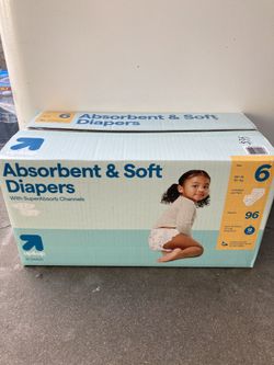 pañales    SIZE  6    96   pañales
