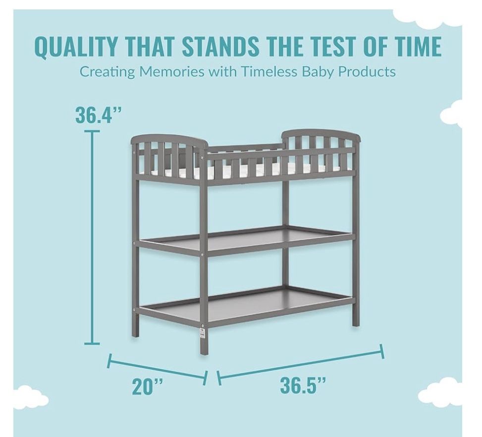 Baby Storage And Changing Table 