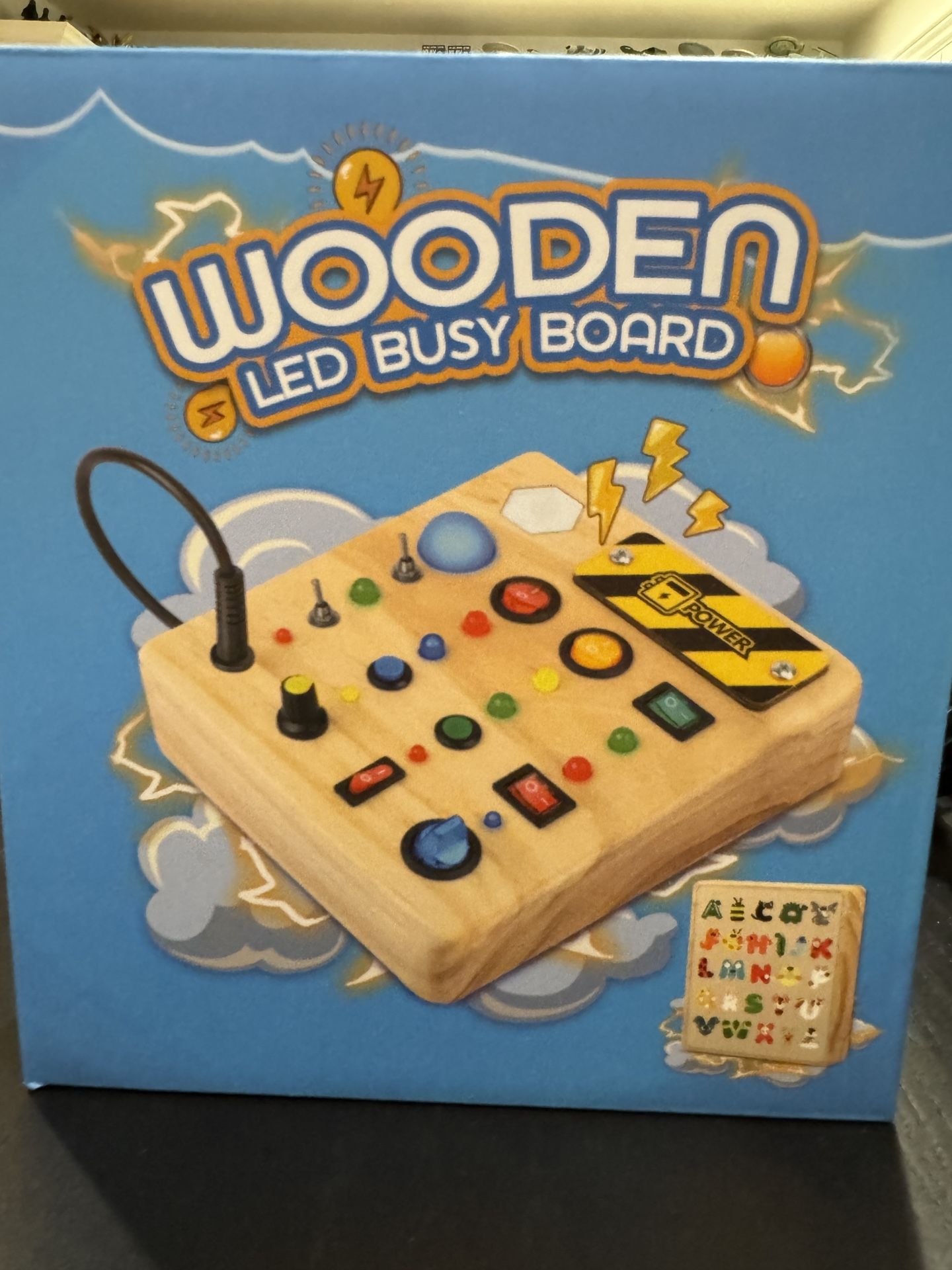 Wooden LED Busy Board