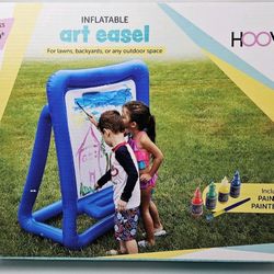 Hoovy Inflatable Art Easel For Lawns, Backyards Or Any Outdoor space  50"